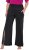 Ulla Popken Split Leg Uv Protective Pants Black - Jeans & Bukser i Store Størrelser – Plus Size - 