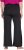 Ulla Popken Split Leg Uv Protective Pants Black - Jeans & Bukser i Store Størrelser – Plus Size - 