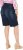 Ulla Popken Denim Wide Leg Elastic Waist Bermuda Shorts Denim Blue - Jeans & Bukser i Store Størrelser – Plus Size - 