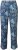 Ulla Popken Patchwork Paisley Elastic Waist Pants Blue - Jeans & Bukser i Store Størrelser – Plus Size - 