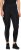 Ulla Popken Cargo Pocket Fleece Lined Sports Leggings Black - Jeans & Bukser i Store Størrelser – Plus Size - Jeans & bukser, EU 42-70