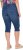 Ulla Popken Denim Elastic Waist Capres Blue Denim - Jeans & Bukser i Store Størrelser – Plus Size - 