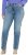 Ulla Popken Bow Embroidery Stretch Fit Jeans Blue Denim - Jeans & Bukser i Store Størrelser – Plus Size - 