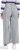 Ulla Popken Embroidered Wide Leg Fringed Hem Jeans Grey - Jeans & Bukser i Store Størrelser – Plus Size - Jeans & bukser, EU 42-70