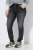 Ulla Popken Vintage Wash Jeggings Black - Leggings - Leggings i store størrelser
