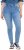 Ulla Popken Drawstring Jeggings Blue Denim - Jeans & Bukser i Store Størrelser – Plus Size - Jeans & bukser, EU 42-70