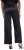 Ulla Popken Rhinestone Detail Comfort Waist Pants Black - Jeans & Bukser i Store Størrelser – Plus Size - 