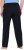 Ulla Popken Side Stripe Elastic Waist Joggers Black - Jeans & Bukser i Store Størrelser – Plus Size - 