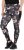 Ulla Popken Abstract Print Quick Dry Sports Leggings Black - Jeans & Bukser i Store Størrelser – Plus Size - 