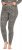 Ulla Popken Leopard Print Ski Leggings Black - Jeans & Bukser i Store Størrelser – Plus Size - 