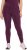 Ulla Popken Acid Wash Decorative Seam Leggings Purple - Jeans & Bukser i Store Størrelser – Plus Size - 