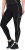 Ulla Popken Neon Seam Quick Drying Performance Leggings Black - Jeans & Bukser i Store Størrelser – Plus Size - Jeans & bukser, EU 42-70