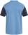 North Latitude 61131 Pikétrøje med Kontrastærmer og Broderi Blå - Polotrøjer - Polotrøjer 2XL-8XL