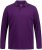 JP1880 Polo Shirt Long Sleeve Pique Purple - Polotrøjer - Polotrøjer 2XL-8XL