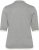 Kaffe Curve Lizzy Contrast Knitted Polo Grey Melange - Poloshirts - 