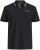 Jack & Jones Blaze Short Sleeve Polo Black - Polotrøjer - Polotrøjer 2XL-8XL