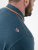 D555 Harvey Pique with Jacquard Collar & Cuffs Polo Teal - Polotrøjer - Polotrøjer 2XL-8XL