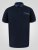 D555 Barret Interlock Jacquard Collar & Cuffs Polo Navy - Polotrøjer - Polotrøjer 2XL-8XL