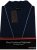 Espionage PJ091 Lightweight Bathrobe Navy - Badekåber/morgenkåber/håndklæder - Badekåber/Morgenkåber til Store Mænd