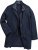 Boston Park Coat Two-Tone Wool Mix Navy - Jakker - Jakker i store størrelser, 2XL- 12XL