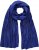 Ulla Popken Virgin Wool Cashmere Mix Scarf Deep Aqua - Tilbehør - 