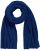 Ulla Popken Ribbed Knit Scarf Navy - Tilbehør - Tørklæder til kvinder