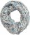 Ulla Popken Ditsy Floral Infinity Scarf Off-White - Tilbehør - 