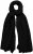 Ulla Popken Pleated Lightweight Scarf Navy - Tilbehør - 