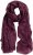 Ulla Popken Silk Scarf Aubergine - Tilbehør - 