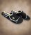D555 DRAKE Slippers With Velcro Fastening Black - Herresko 40-52 - 