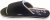 D555 DRAKE Slippers With Velcro Fastening Black - Herresko 40-52 - 