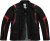 JP1880 Sporty Touring Motorcycle Jacket Black & Red - Motorcykeltøj i plusstørrelser - Motorcykeltøj i store størrelser til mænd