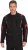 JP1880 Sporty Touring Motorcycle Jacket Black & Red - Motorcykeltøj i plusstørrelser - Motorcykeltøj i store størrelser til mænd