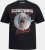 JP1880 Scorpions Blackout Graphic Comfort Fit Band T-Shirt Black - T-shirts - T-shirts i store størrelser - 2XL-14XL