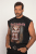 JP1880 Iron Maiden Graphic Comfort Fit Band Tank Top Black - T-shirts - T-shirts i store størrelser - 2XL-14XL