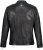JP1880 Classic Biker Style Leather Jacket Black - Jakker - Jakker i store størrelser, 2XL- 12XL