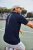JP1880 FLEXNAMIC® QuickDry Tennis Polo Dark Navy - Sportstøj & Outdoor - Sportstøj i store størrelser til mænd