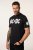 JP1880 AC/DC Classic Logo Band T-Shirt Black - T-shirts - T-shirts i store størrelser - 2XL-14XL