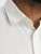 Jack & Jones Breeze Linen Blend Short Sleeve Shirt White - Skjorter - Skjorter til store mænd 2XL- 8XL