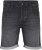 Jack & Jones Rick Con I.K. SHORTS Black Denim - Shorts - Shorts i store størrelser - W40-W60