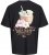 Jack & Jones Botaniq Crew Neck T-Shirt Black - T-shirts - T-shirts i store størrelser - 2XL-14XL