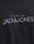 Jack & Jones Lavance Crew Neck T-Shirt Black Beauty - T-shirts - T-shirts i store størrelser - 2XL-14XL