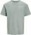 Jack & Jones Hawaii Crew Neck T-Shirt Iceberg Green - T-shirts - T-shirts i store størrelser - 2XL-14XL