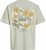 Jack & Jones Almeria Back Print T-Shirt Light Green - T-shirts - T-shirts i store størrelser - 2XL-14XL