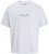Jack & Jones Marina Crew Neck T-Shirt Bright White/Premium Frost - T-shirts - T-shirts i store størrelser - 2XL-14XL
