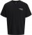 Jack & Jones Marina Crew Neck T-Shirt Black - T-shirts - T-shirts i store størrelser - 2XL-14XL