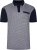 Kam Jeans 5518 Smart Mini Geo-Print Polo Navy - Polotrøjer - Polotrøjer 2XL-8XL