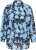 Kaffe Curve Sasja Langærmet skjorte Blue Snake Flower - Bluser & tunikaer - 