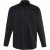 JP1880 Shirt Business Modern Fit Long Sleeve Non-Iron Black TALL - HERRETØJ MT-6XLT - Tøj til høje mænd