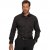 JP1880 Shirt Business Modern Fit Long Sleeve Non-Iron Black TALL - HERRETØJ MT-6XLT - Tøj til høje mænd